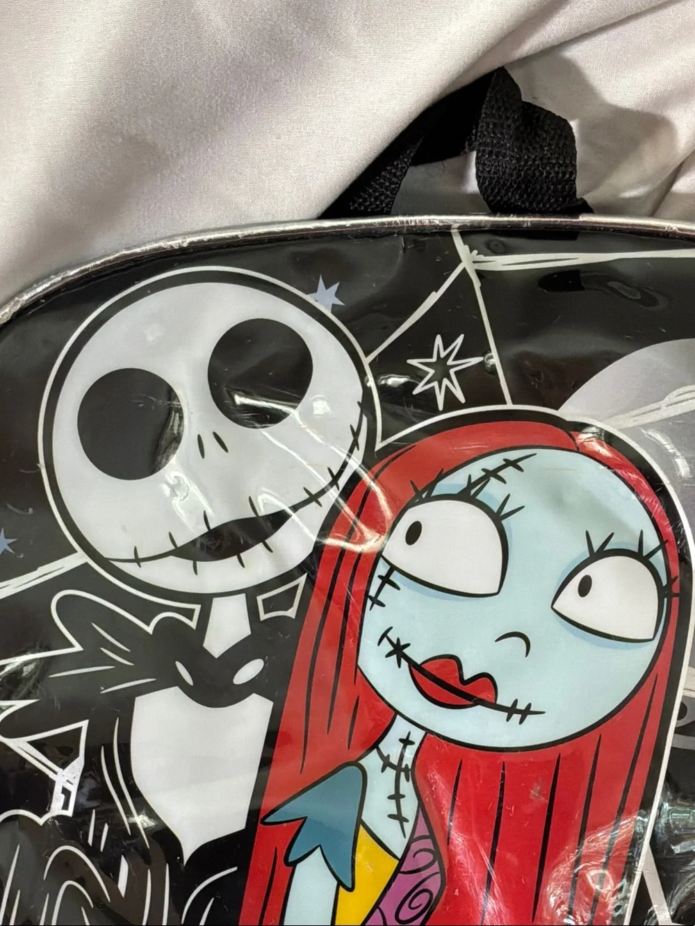 Bioworld Black Backpack with Red, White & Blue Nightmare Characters